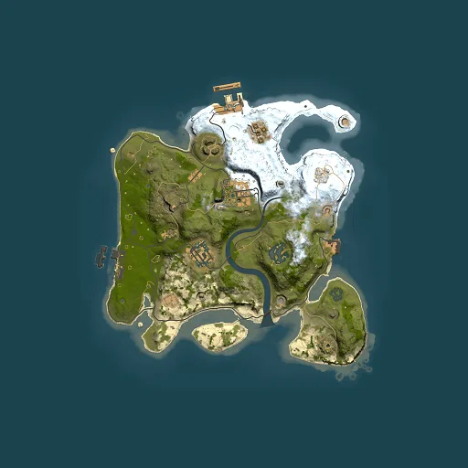 Rust map seed 1613269114, 2500x2500m top-down preview