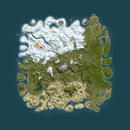 Rust map seed 1052497610, 5500x5500m top-down preview