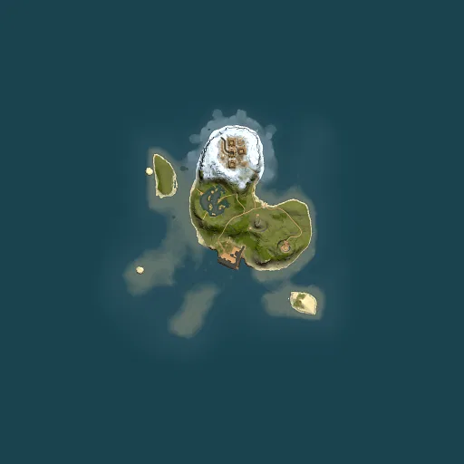 Rust map seed 152610742, 1500x1500m top-down preview