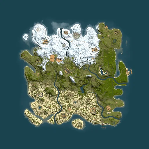 Rust map seed 1729164833, 4500x4500m top-down preview