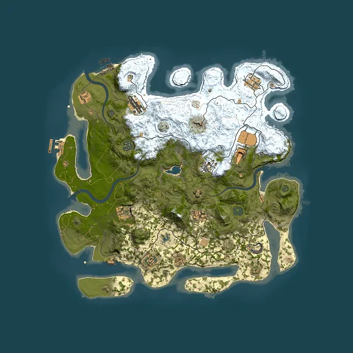 Rust map seed 422612154, 4000x4000m top-down preview