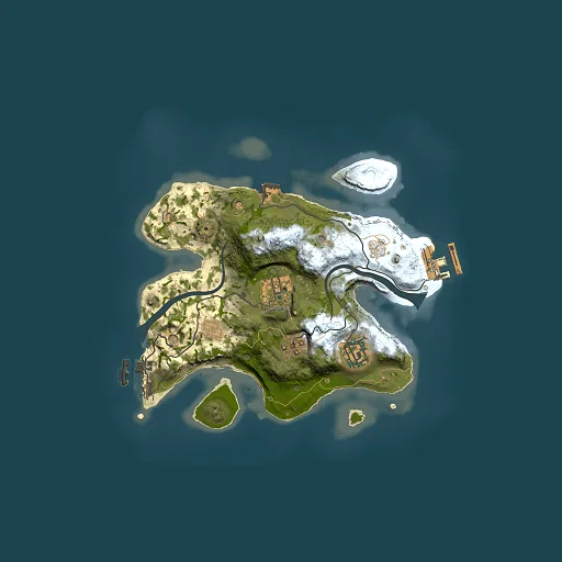 Rust map seed 1955560549, 2500x2500m top-down preview