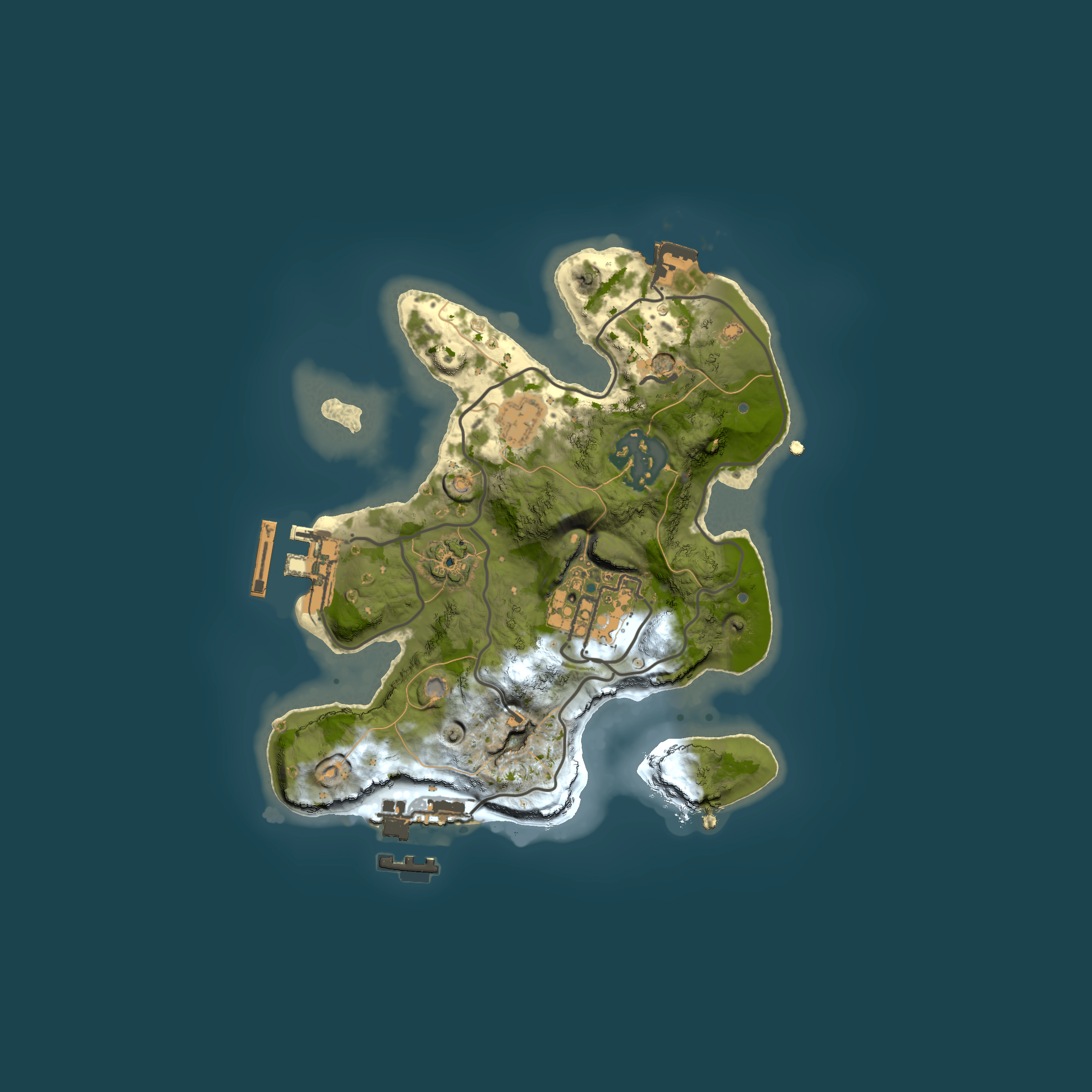 Full top-down render of Rust map seed 459549712, 2000x2000m