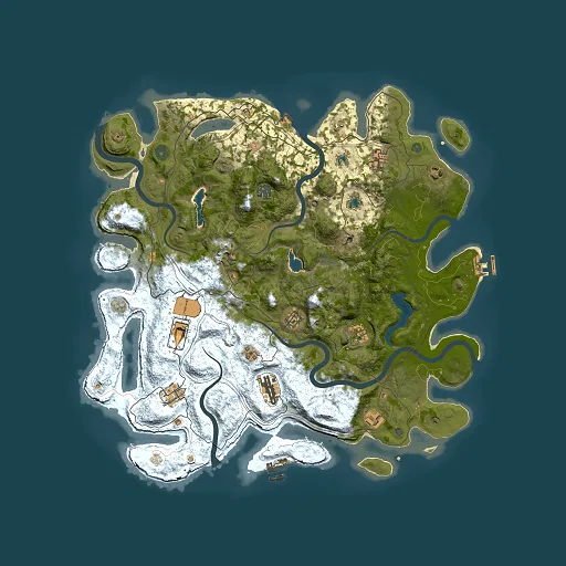 Rust map seed 563421332, 4500x4500m top-down preview