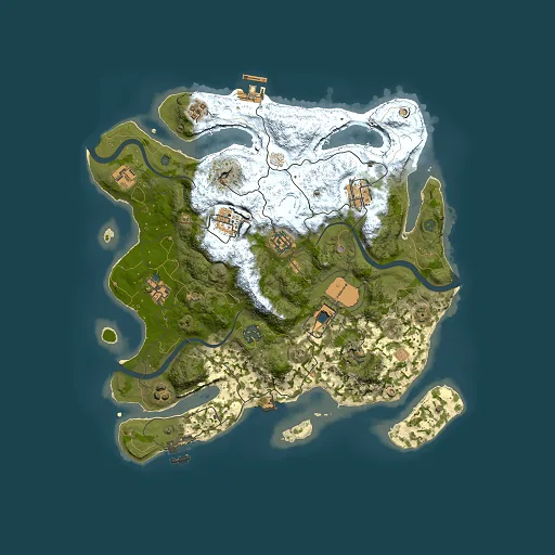 Rust map seed 1765161802, 3500x3500m top-down preview