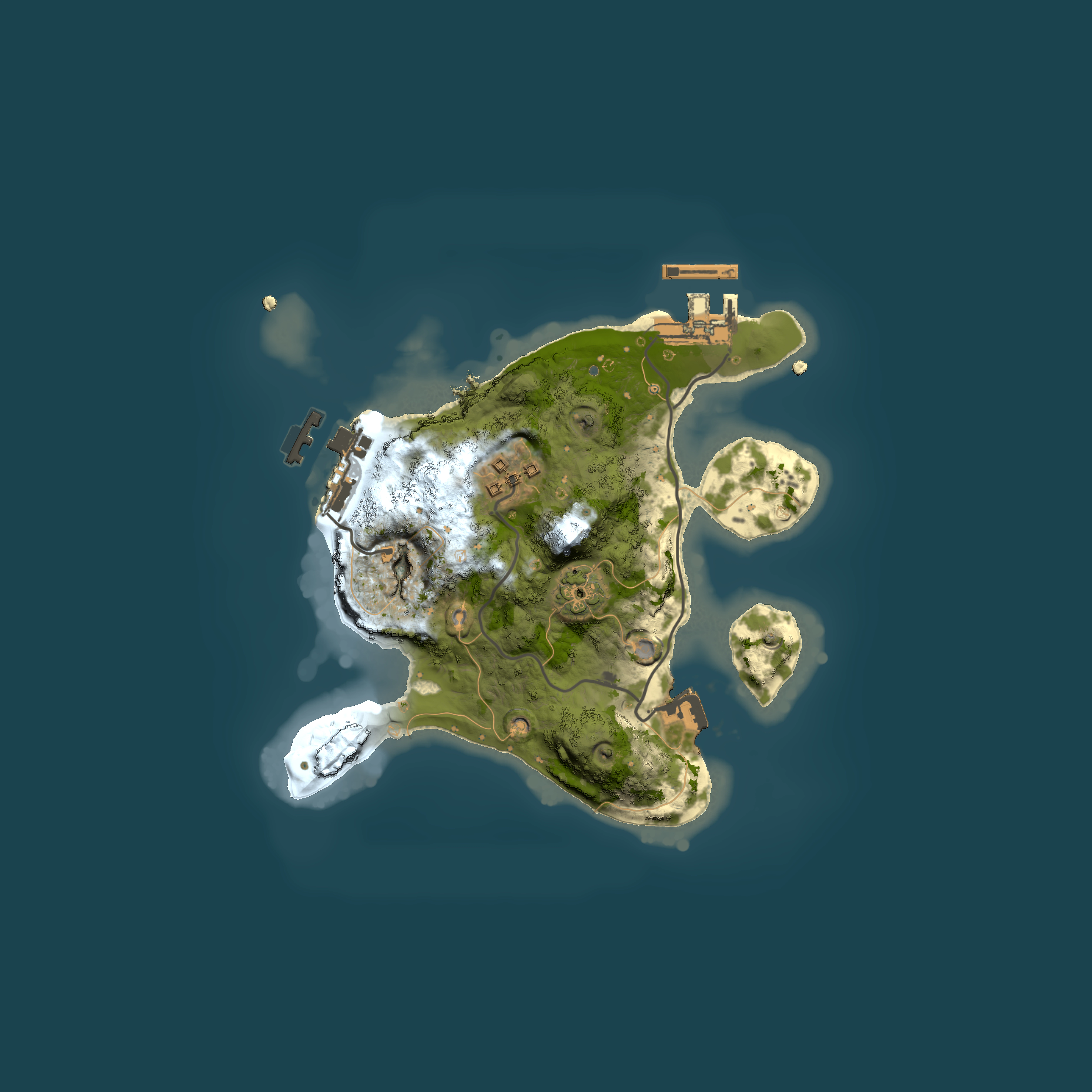 Full top-down render of Rust map seed 554900001, 2000x2000m