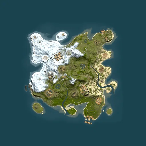 Rust map seed 799992485, 3000x3000m top-down preview