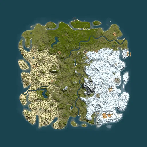 Rust map seed 2068051312, 6000x6000m top-down preview