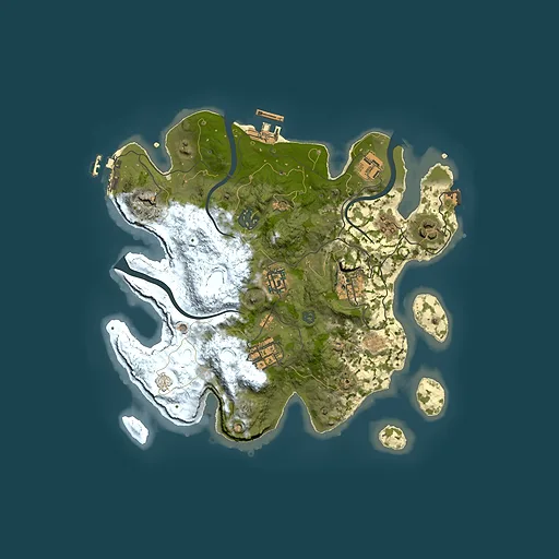Rust map seed 935773031, 3000x3000m top-down preview