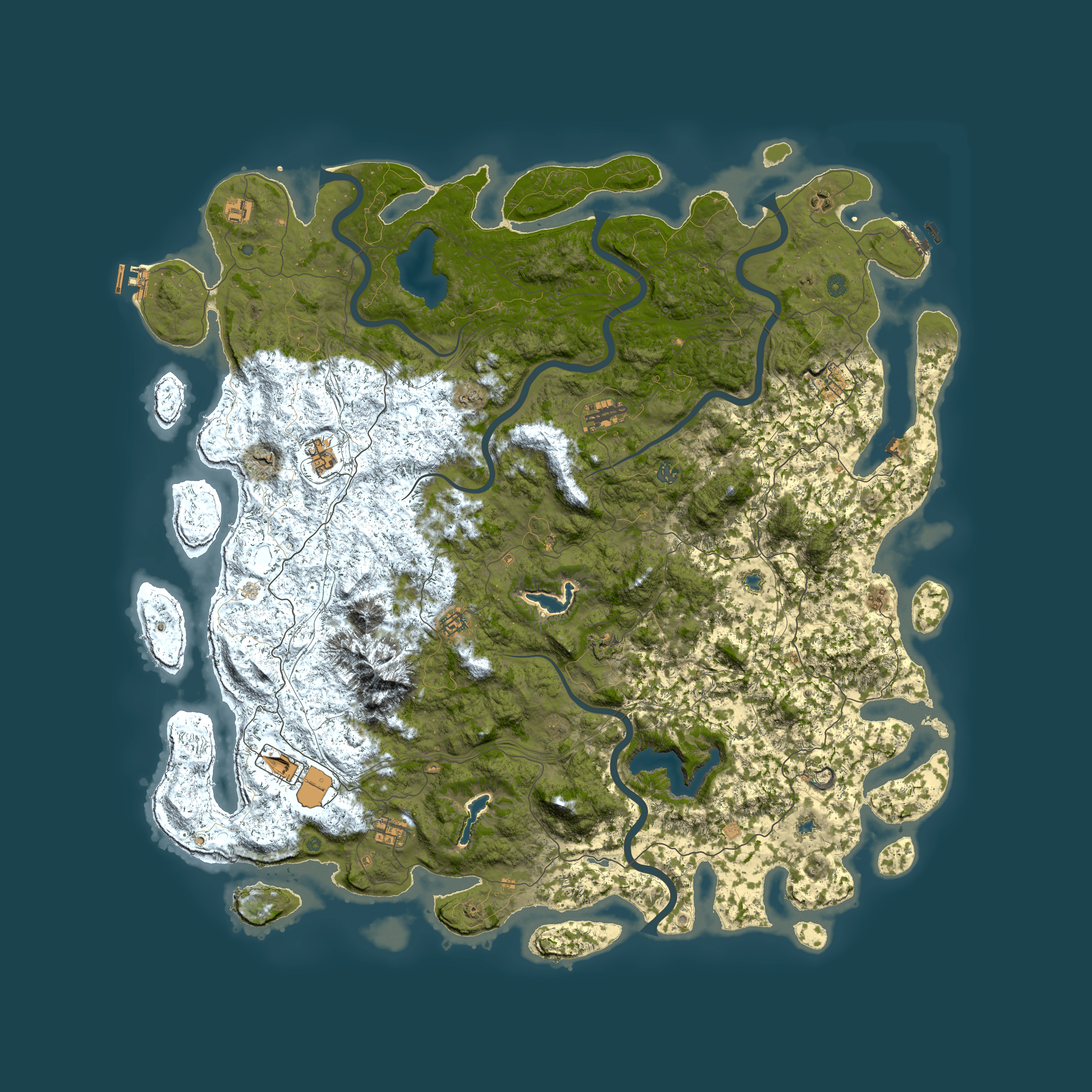 Full top-down render of Rust map seed 1184204343, 6000x6000m