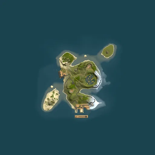 Rust map seed 182770167, 1500x1500m top-down preview