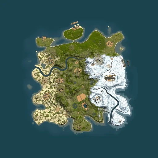 Rust map seed 786048892, 3500x3500m top-down preview