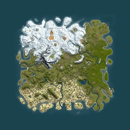 Rust map seed 547990426, 5500x5500m top-down preview