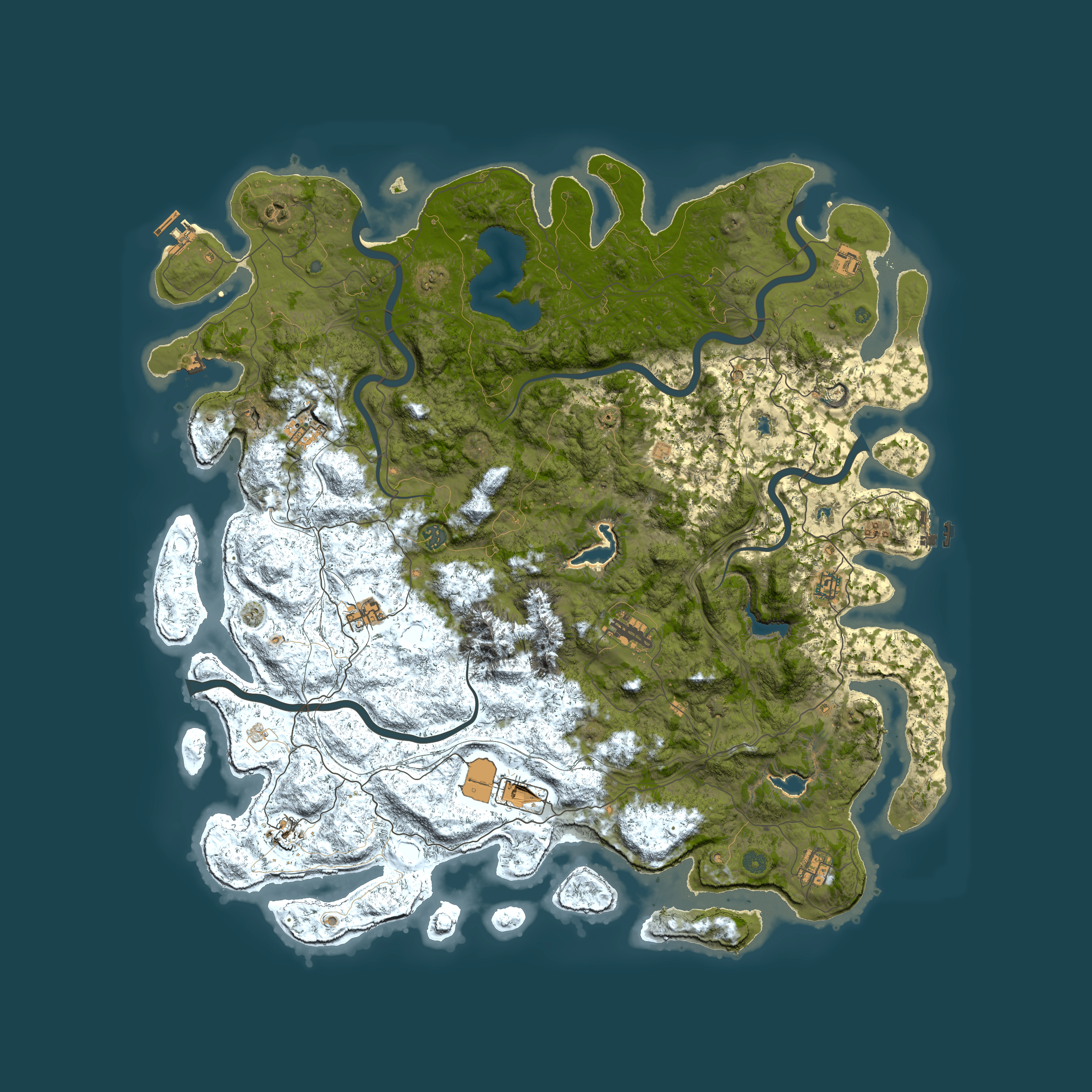Full top-down render of Rust map seed 1324077899, 5500x5500m