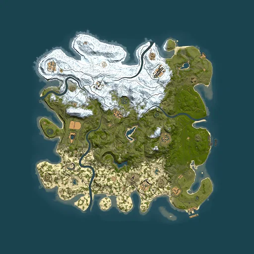 Rust map seed 211728217, 4500x4500m top-down preview
