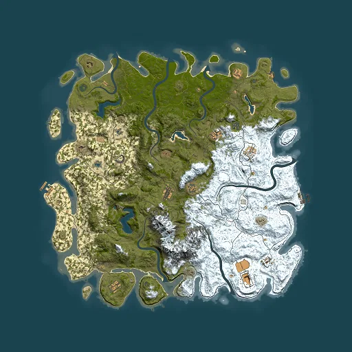 Rust map seed 1741804196, 5500x5500m top-down preview