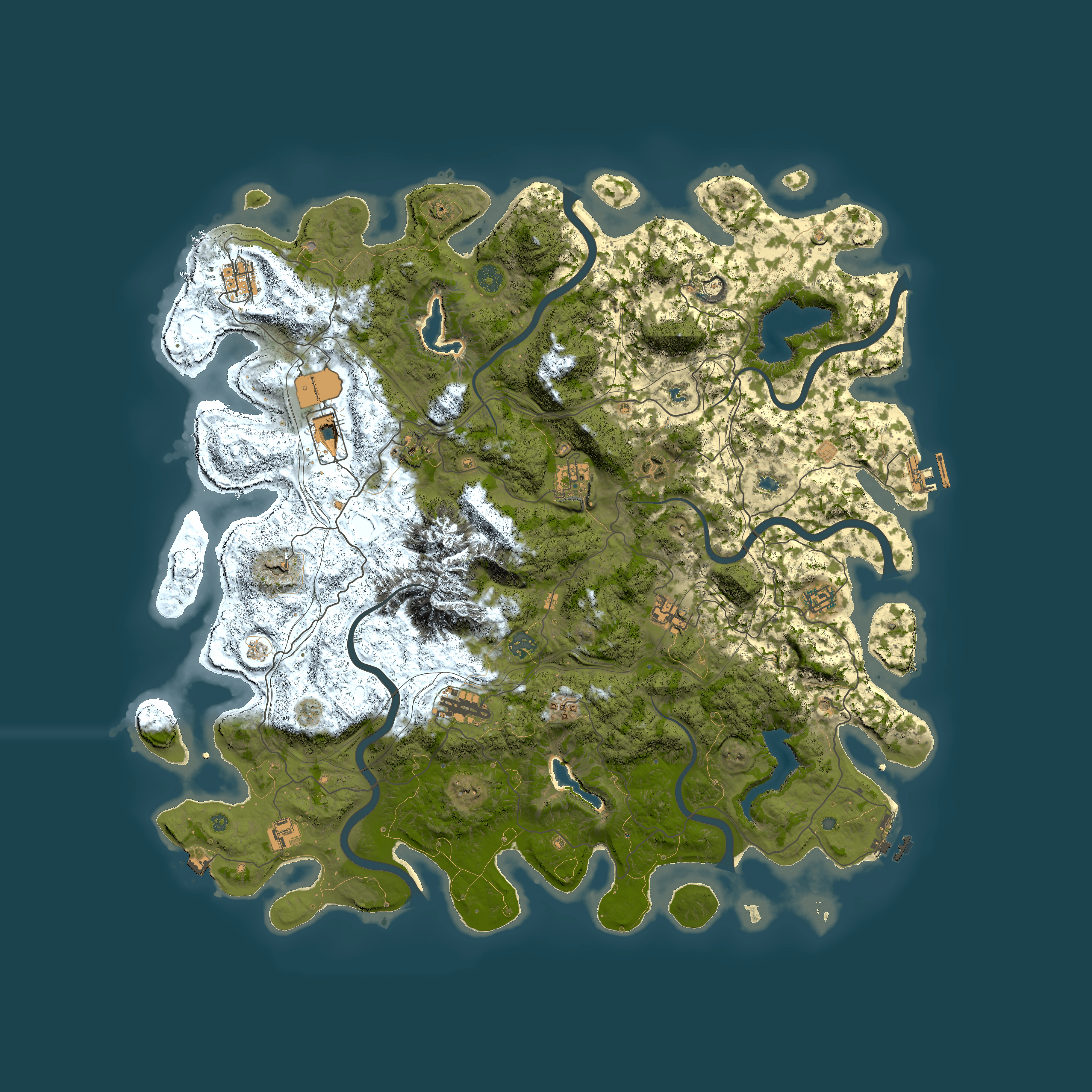 Full top-down render of Rust map seed 1578927246, 5000x5000m