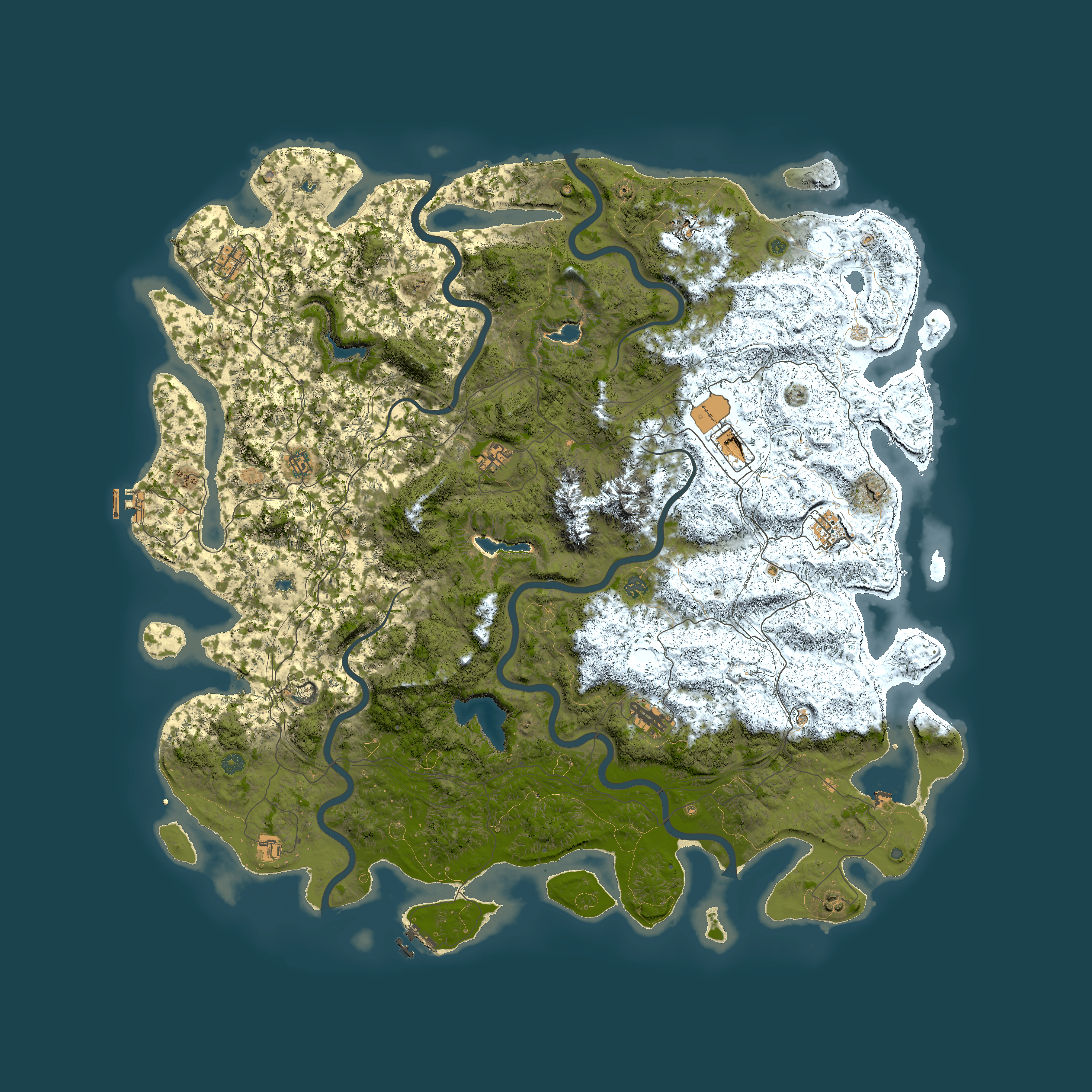 Full top-down render of Rust map seed 1940226289, 6000x6000m