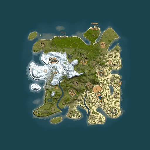 Rust map seed 976506282, 3500x3500m top-down preview