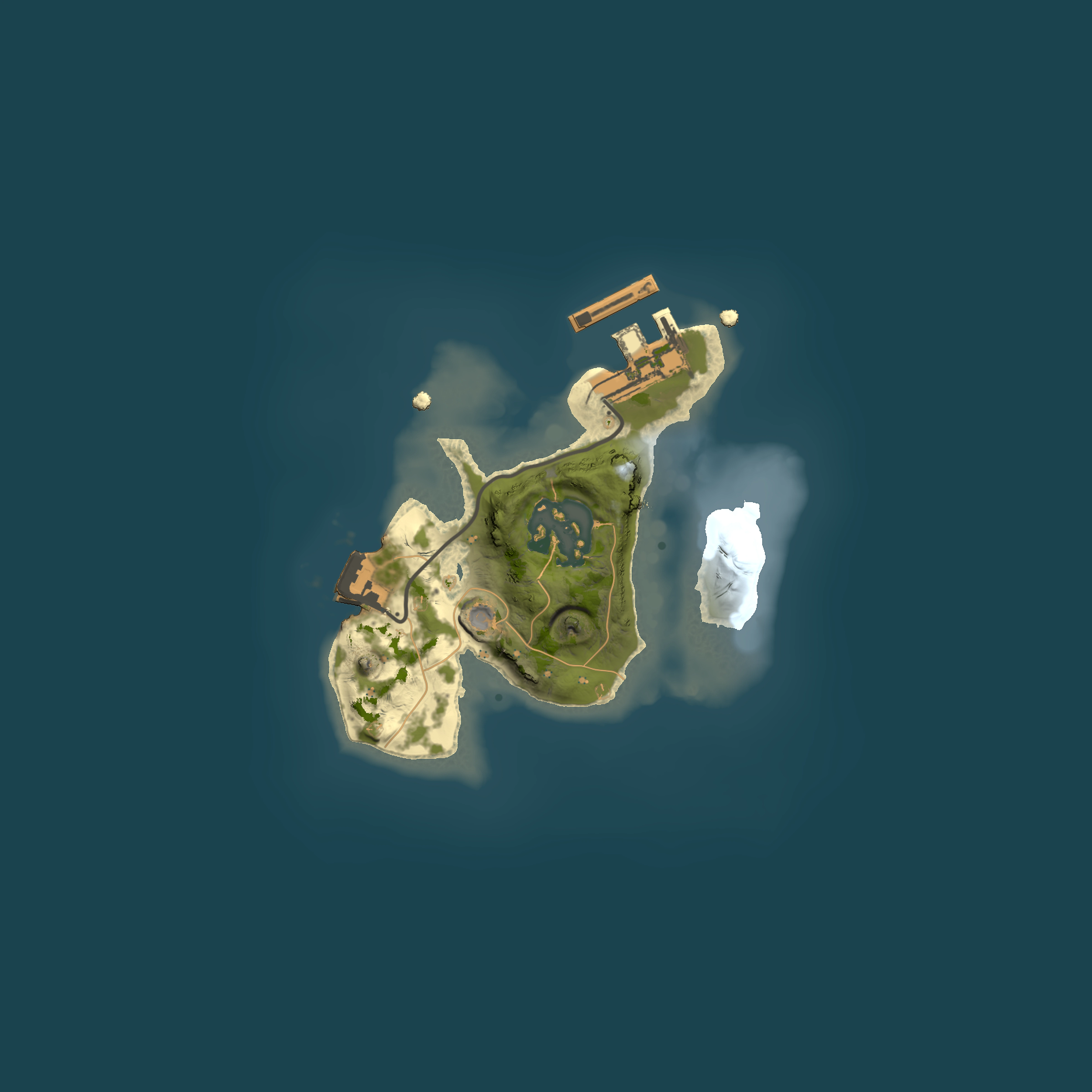 Full top-down render of Rust map seed 1941500733, 1500x1500m