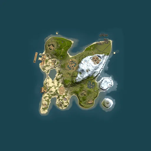 Rust map seed 894832013, 2000x2000m top-down preview