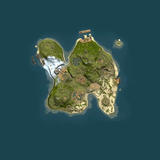 Rust map seed 251185700, 2000x2000m top-down preview