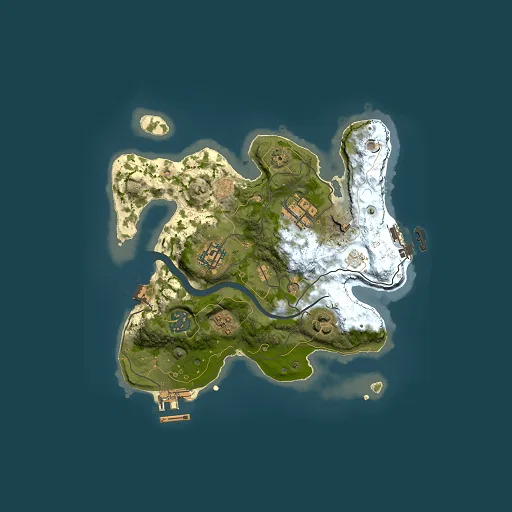 Rust map seed 1799892710, 2500x2500m top-down preview