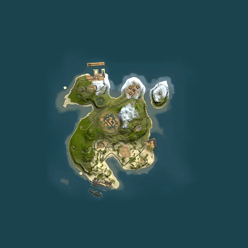 Rust map seed 1704643729, 2000x2000m top-down preview