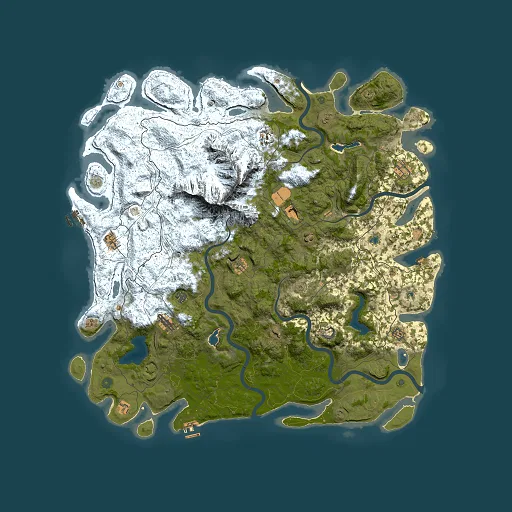 Rust map seed 833753594, 5500x5500m top-down preview