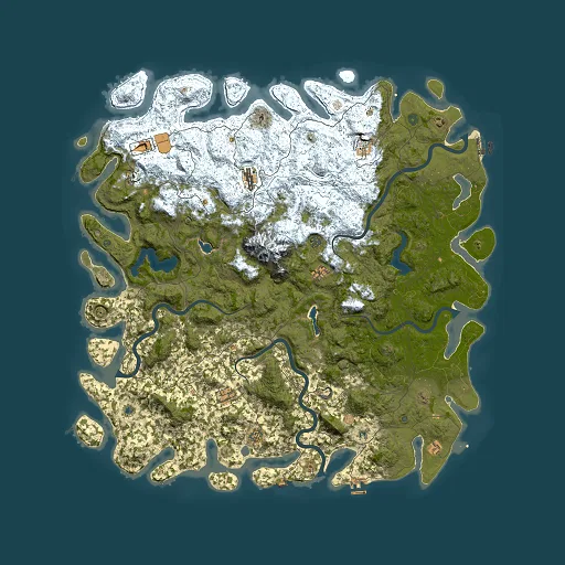 Rust map seed 1822609717, 6000x6000m top-down preview