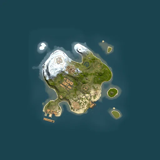 Rust map seed 42625772, 2000x2000m top-down preview