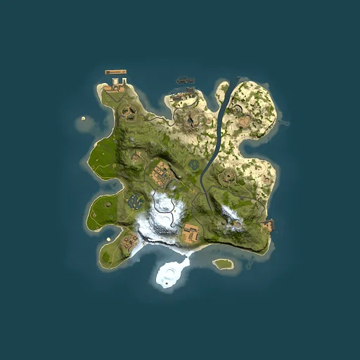 Rust map seed 1829958528, 2500x2500m top-down preview