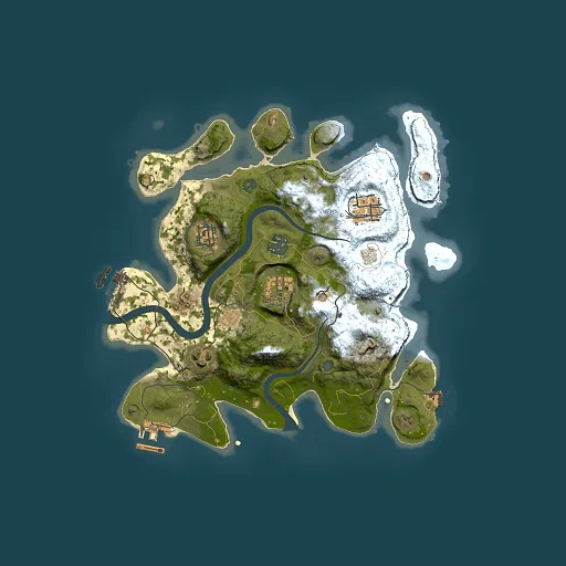 Rust map seed 1253148155, 3000x3000m top-down preview