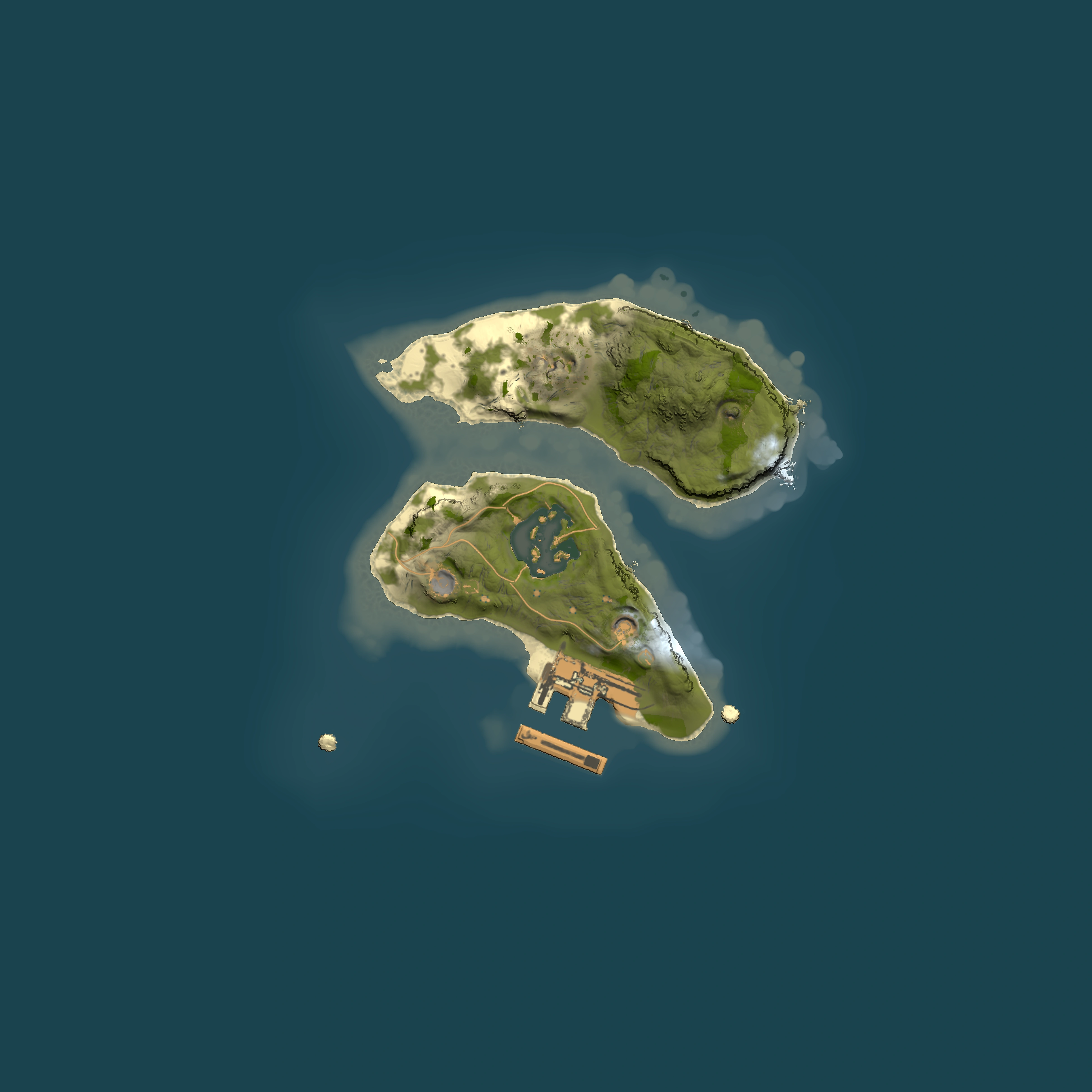 Full top-down render of Rust map seed 762193769, 1500x1500m