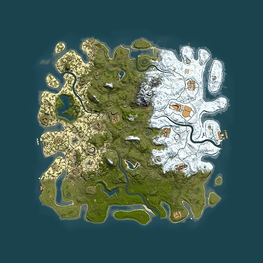 Rust map seed 796052244, 5000x5000m top-down preview