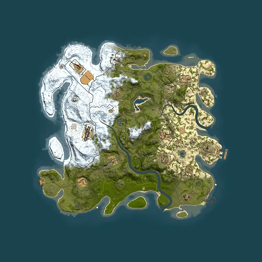 Rust map seed 1932218927, 4000x4000m top-down preview