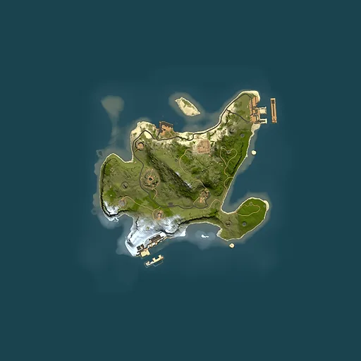 Rust map seed 1216496078, 2000x2000m top-down preview