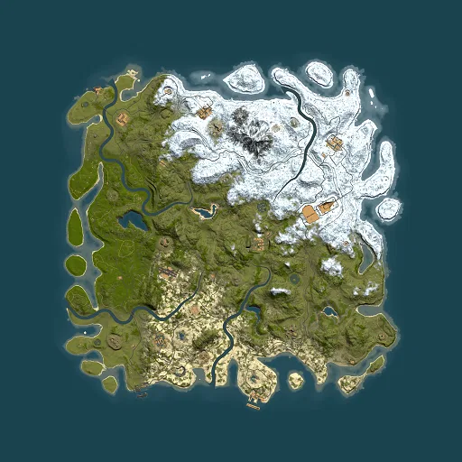 Rust map seed 201550788, 5500x5500m top-down preview