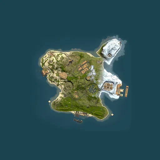 Rust map seed 1724223298, 2000x2000m top-down preview