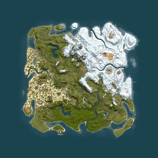 Rust map seed 1934615062, 5000x5000m top-down preview
