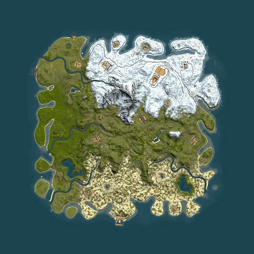 Rust map seed 371339037, 5500x5500m top-down preview