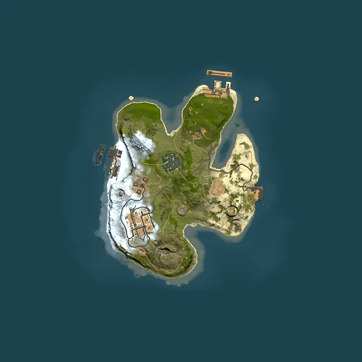 Rust map seed 1761045633, 2000x2000m top-down preview