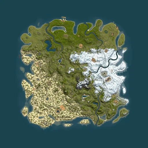 Rust map seed 580168669, 5500x5500m top-down preview