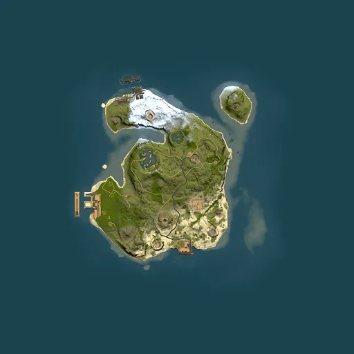 Rust map seed 1309250031, 2000x2000m top-down preview