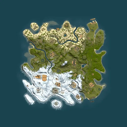 Rust map seed 1155654554, 4000x4000m top-down preview