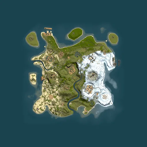 Rust map seed 1449511871, 3000x3000m top-down preview