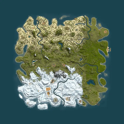 Rust map seed 1137266032, 6000x6000m top-down preview