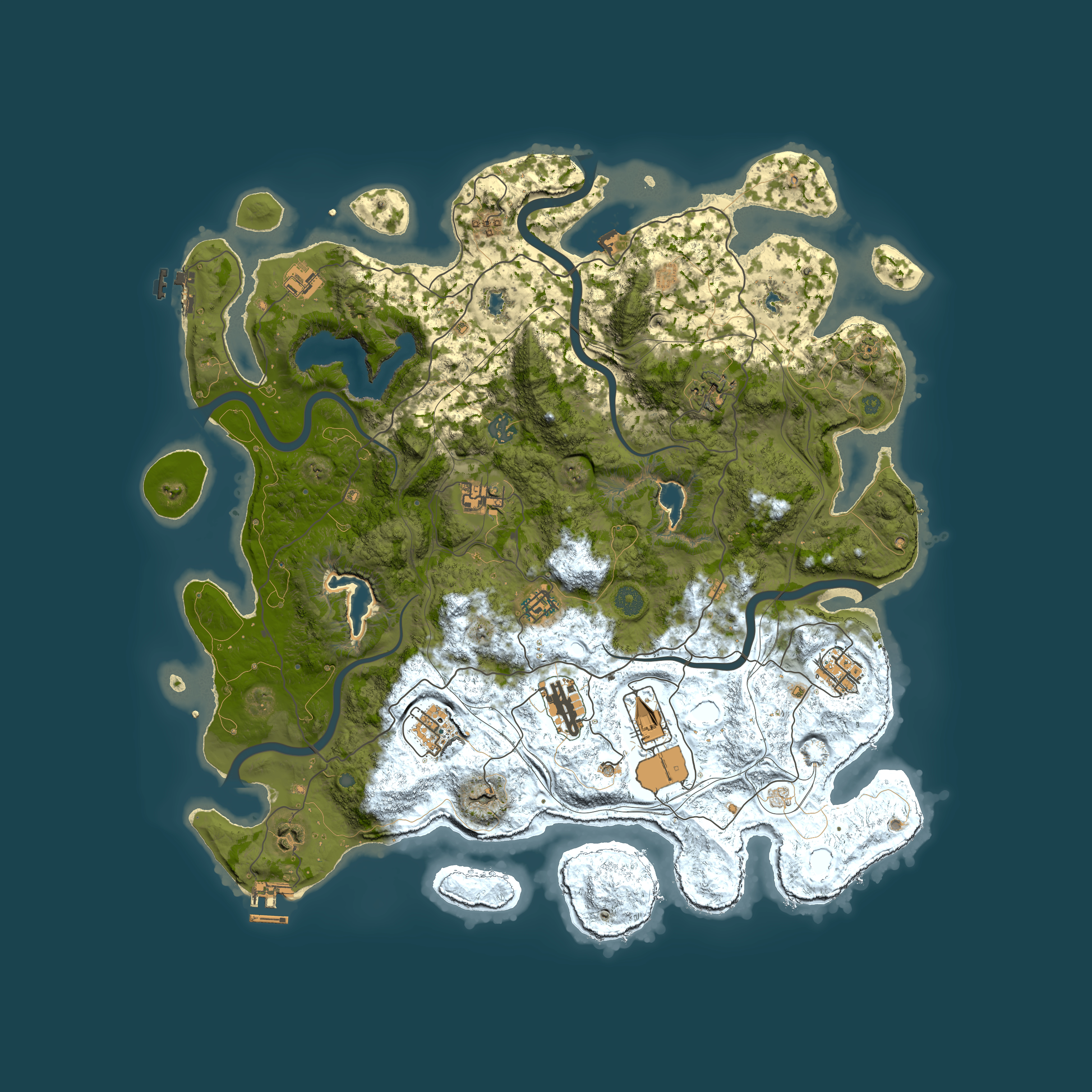 Full top-down render of Rust map seed 937633979, 4500x4500m