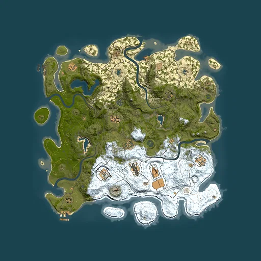 Rust map seed 937633979, 4500x4500m top-down preview