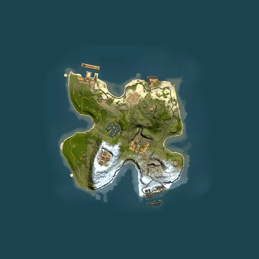 Rust map seed 1558171133, 2000x2000m top-down preview